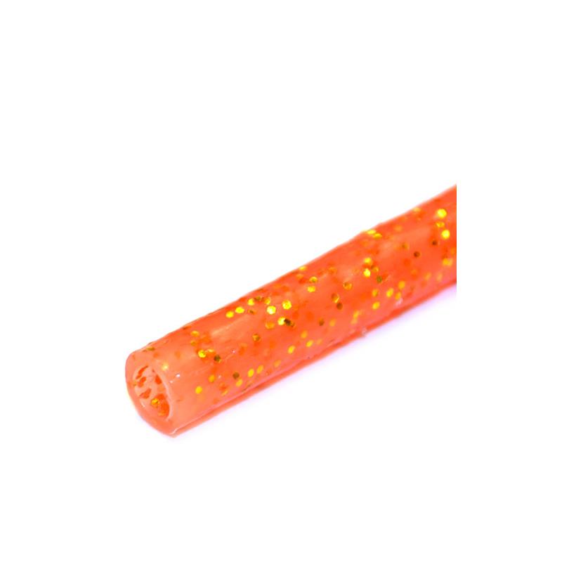 FF Tube 3mm Soft Glitter Orange/Orange Glitter