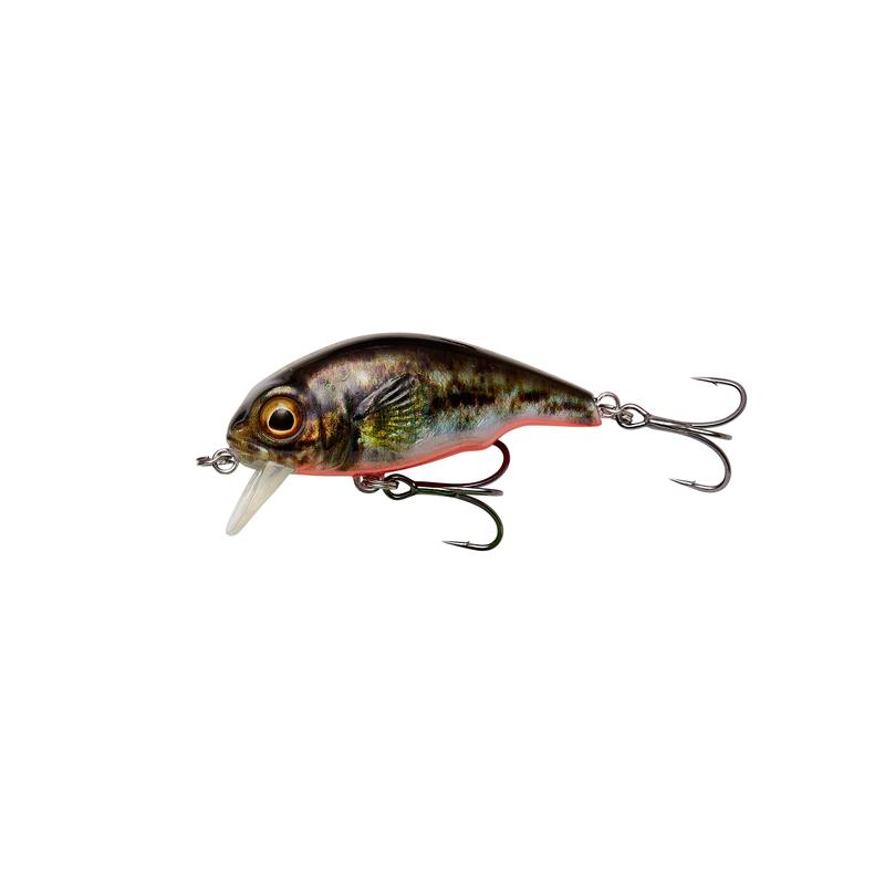 Savage Gear 3D Goby Crank SR 5cm UV Red & Black, floating