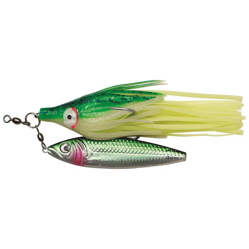 Kinetic Halibut Jigger 400g Green/Silver