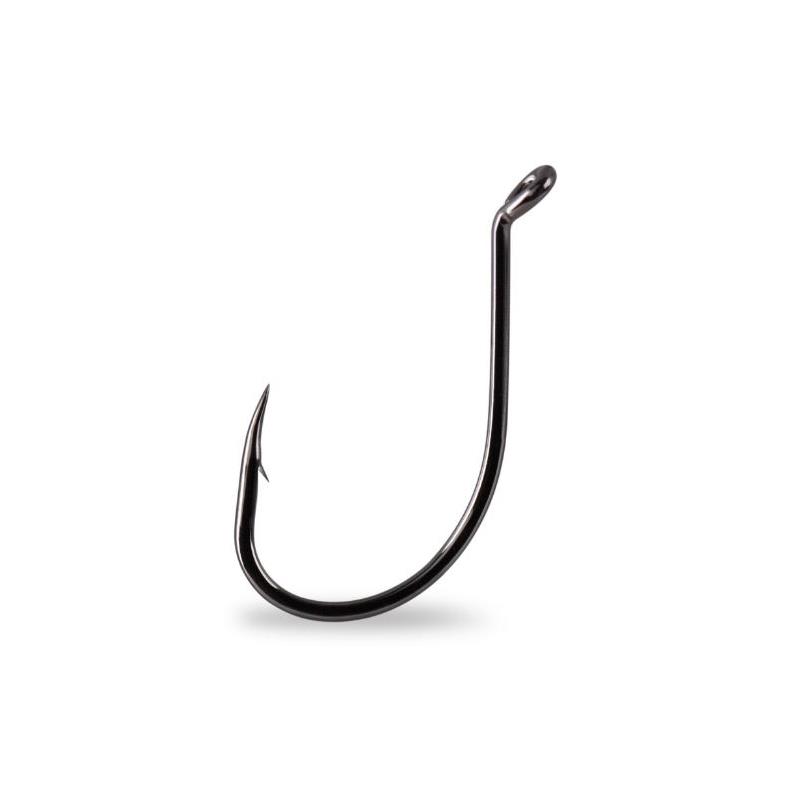 Mustad Beak Black Nickel 92553NP-BN #1/0 Sterk og rustfri krok/Laksefiske