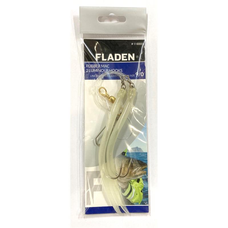 Fladen Gummi Mac Luminous #12/0 2 kroker
