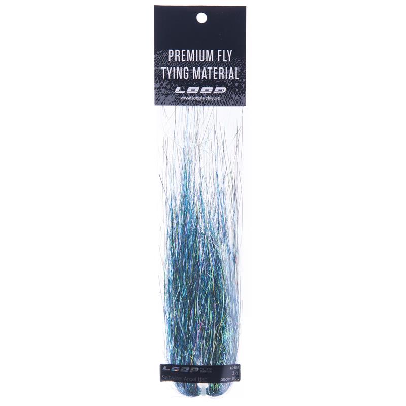 Loop SW Angel Hair 2g - Glacier Blue Perfekt til saltvannsfluer!