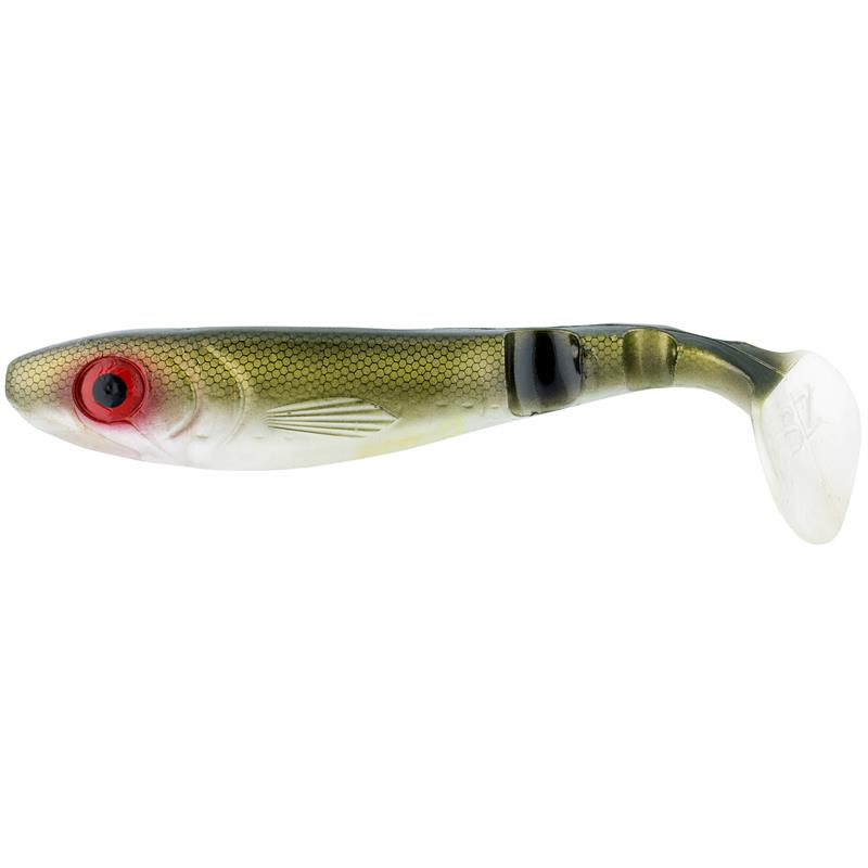 Svartzonker McPike Sarv/rudd 18cm Skaper vibrasjoner på dyp og grunt vann