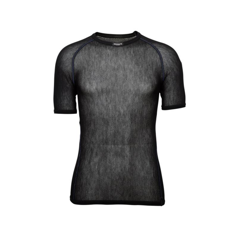 Brynje Wool Thermo Light T-shirt M Trøye med rund hals, kort arm, sort