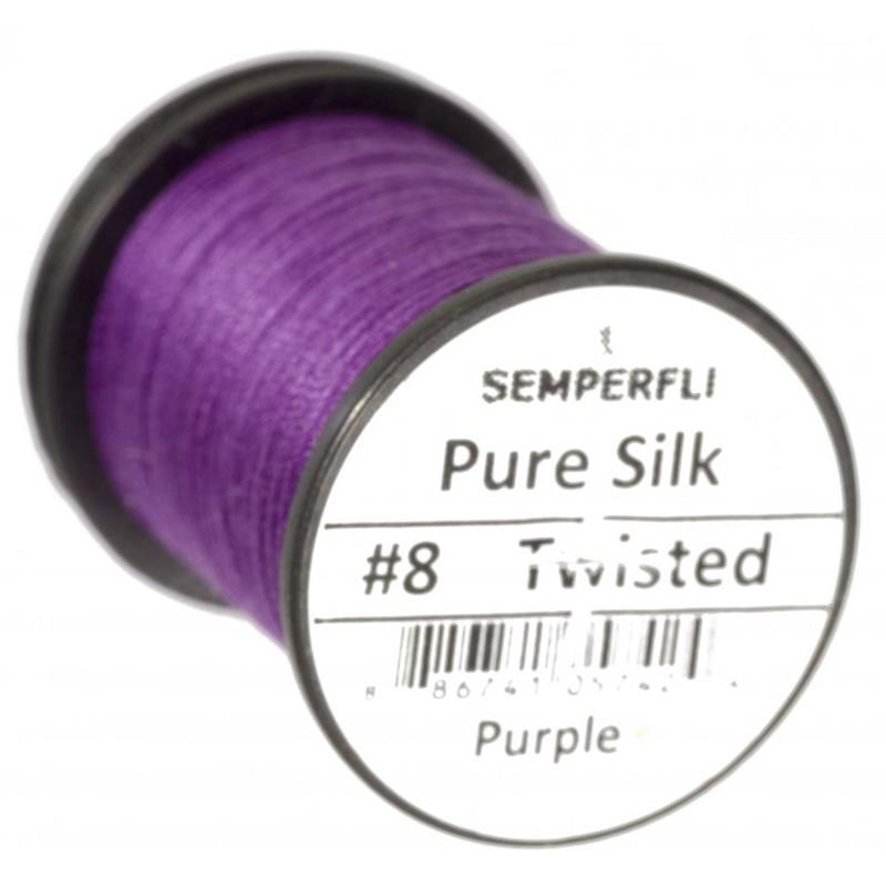 Semperfli Pure Silk Purple - #8