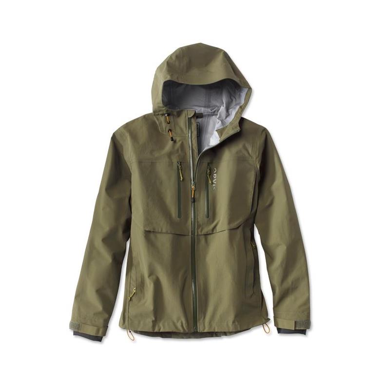 Orvis Clearwater Wading Jacket L Komfortabel og pustende, Mosegrønn