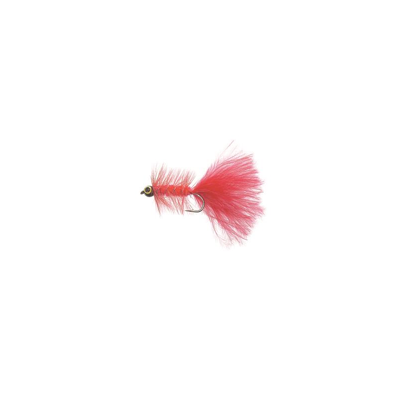 Dog Nobbler #8 Fluo Red Kjøp 12 fluer få gratis flueboks