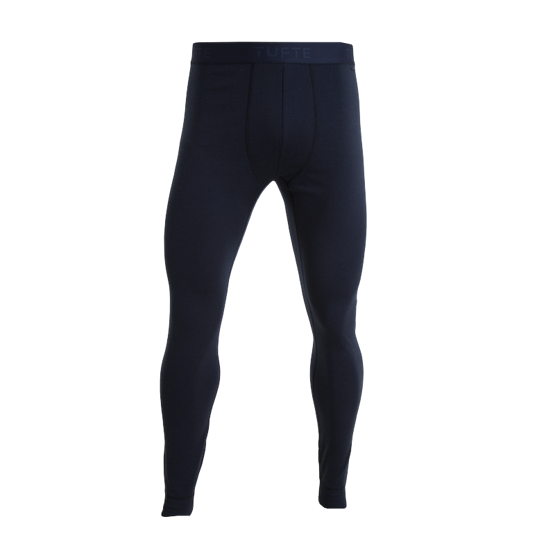 Tufte Bambull Long Johns Longs S Blueberry/Mood Indigo - herre