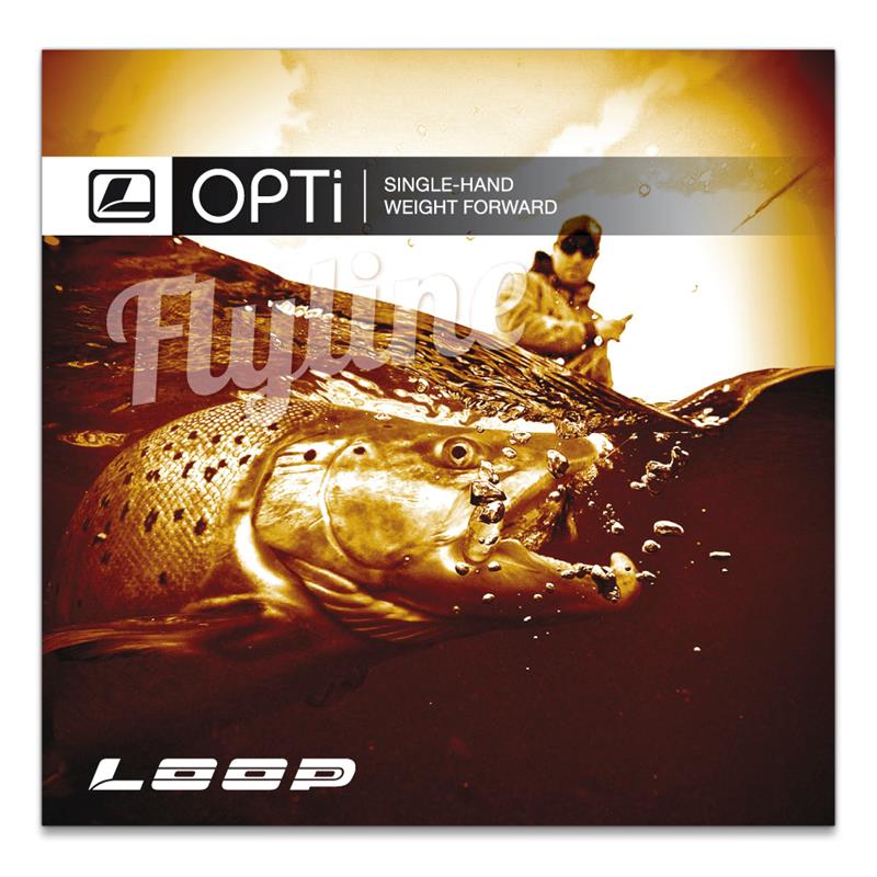 Loop Opti Stillwater WF #7 Lime/Ivory, klumpvekt 16,5g