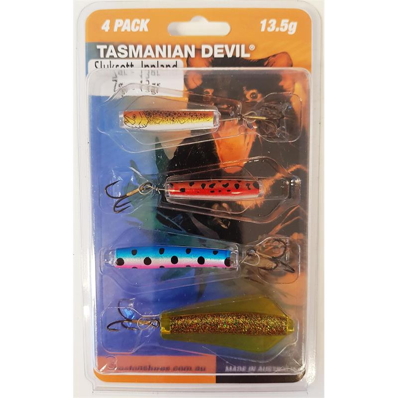 Tasmanian D Sluksett innland 7/13,5g 4-pack