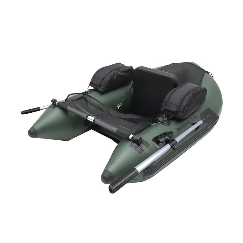 Kinetic Admiral Float Tube Bellyboat med årer og pumpe