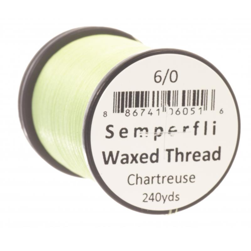 Semperfli Classic Waxed Thread Chartreuse 6/0