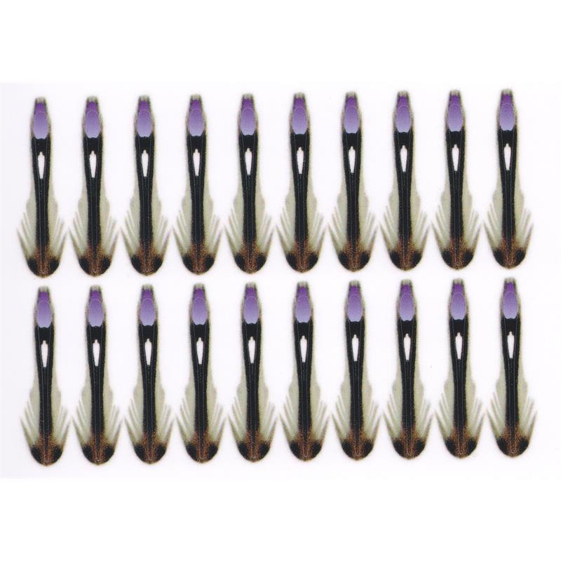 Semperfli Synthetic Jungle Cock 30mm Purple