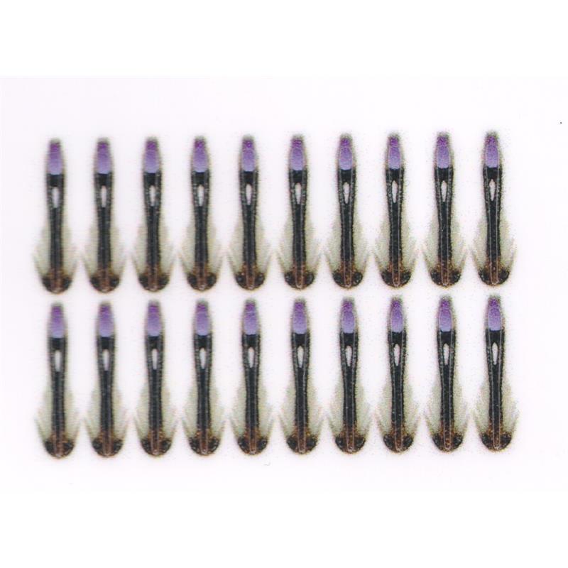 Semperfli Synthetic Jungle Cock 10mm Purple