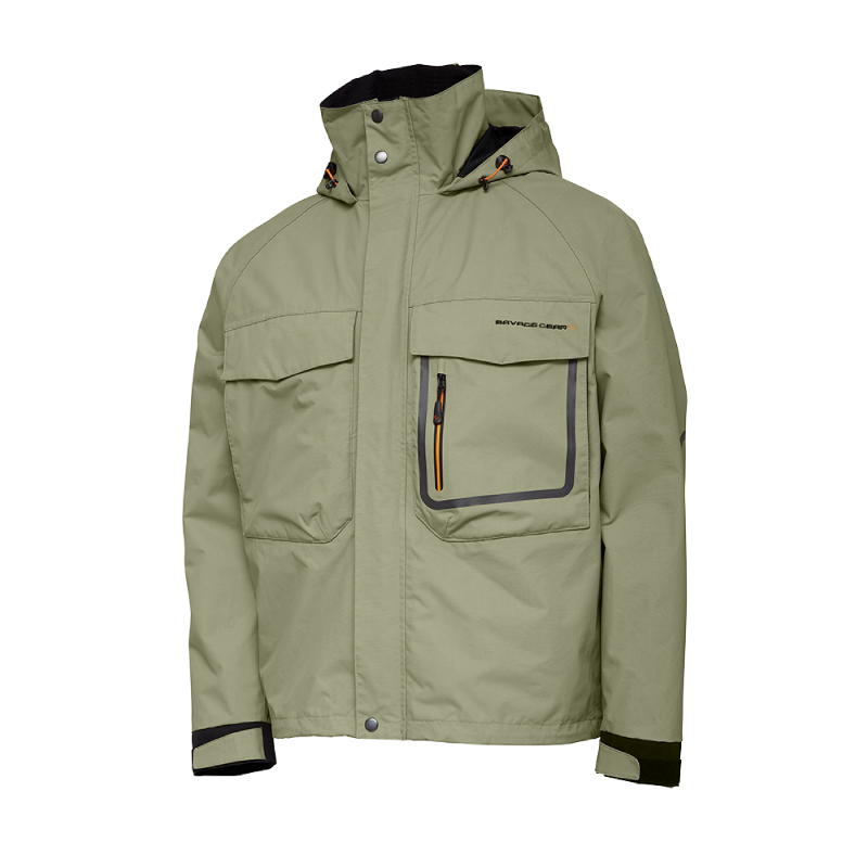 Savage Gear SG2 Hybrid Jacket Slate S 2-lags vanntett jakke i Slate Green