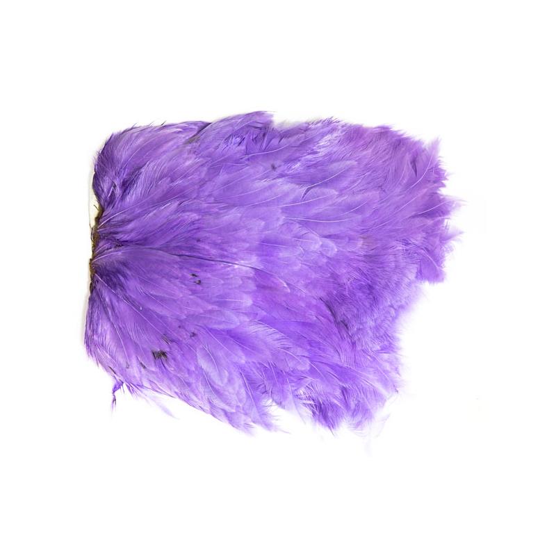 Softhackle patch Purple