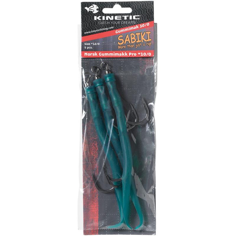 Kinetic Norsk Gummimakk Pro Green #10/0