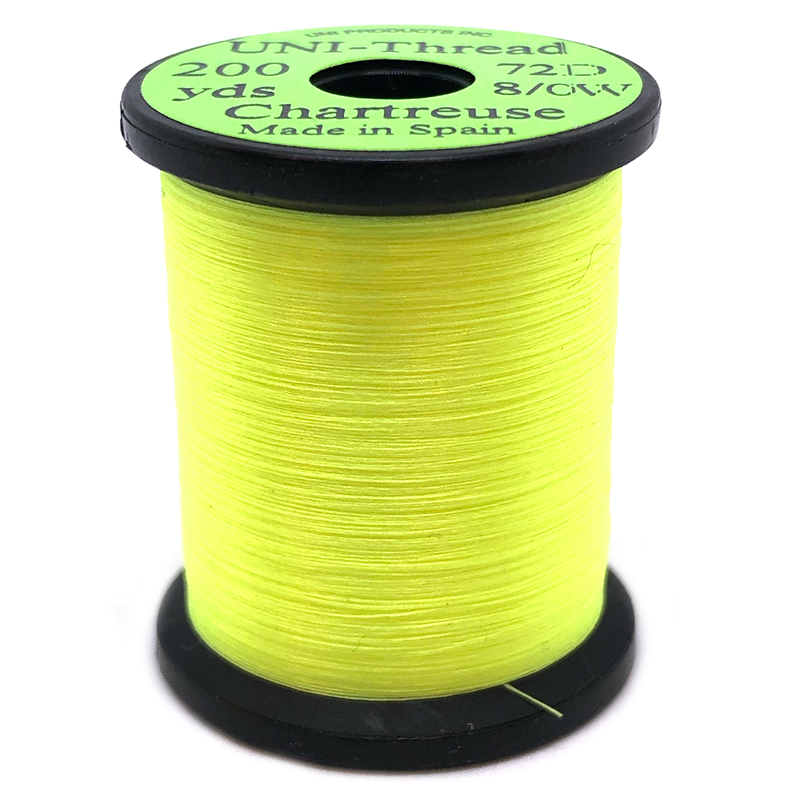 UNI bindetråd 8/0 - Chartreuse 200y