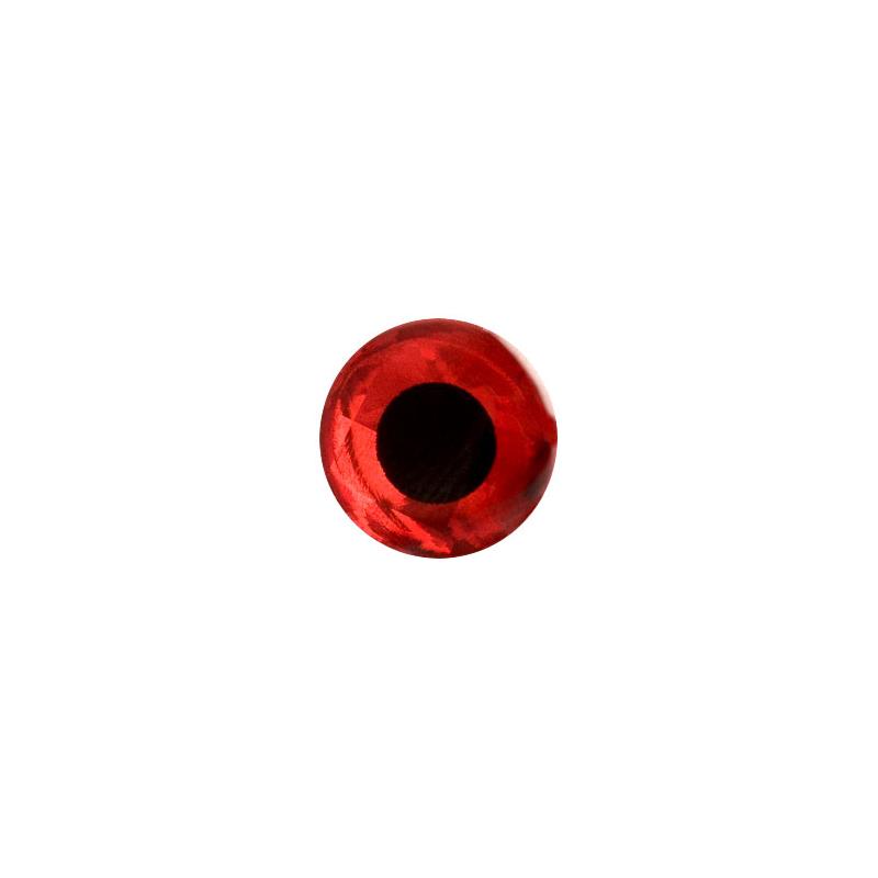 3D Epoxy Eyes - Holo Red 3mm 20stk. Wapsi