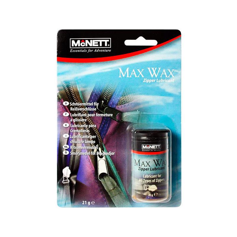 McNett Max Wax Zipper Lube McNett