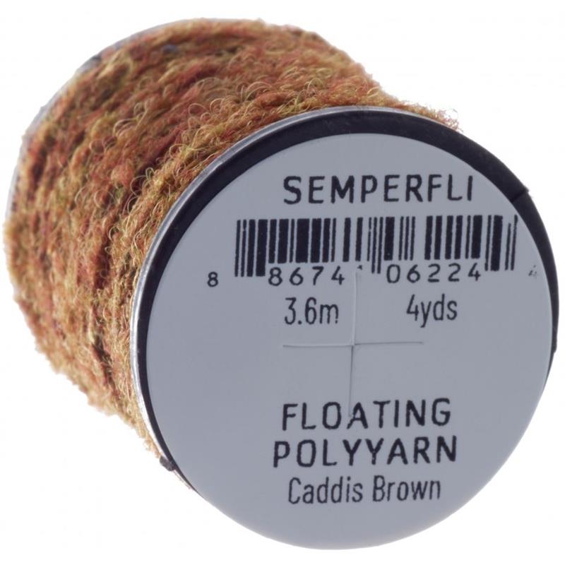 Semperfli Dry Fly Polyyarn Caddis Brown