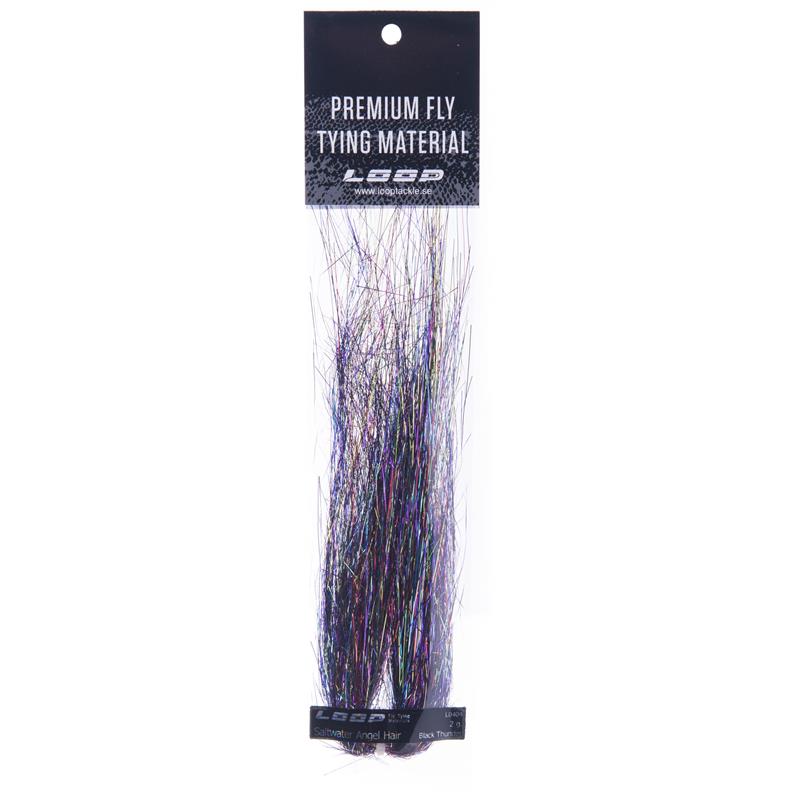 Loop SW Angel Hair 2g - Black Thunder Perfekt til saltvannsfluer!