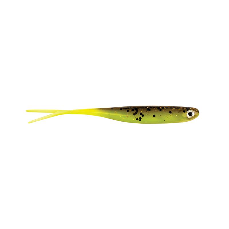 Berkley PowerBait Sneakminnow 7,5cm Brown/Chartreuse