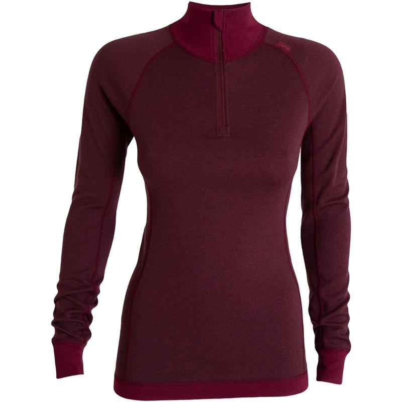 Tufte Bambull Half Zip M Port Royale Melange - dame