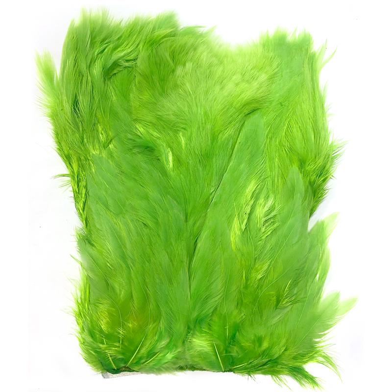 Softhackle patch Chartreuse