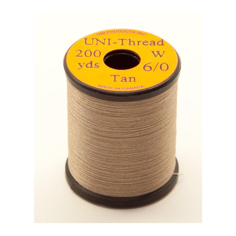 UNI bindetråd 6/0 - Tan 200y