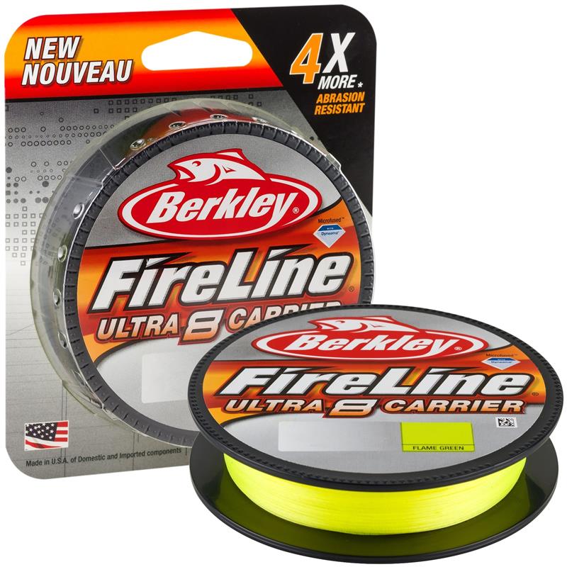 Berkley Fireline Ultra 8 300m 0,17 mm Green - Ny og forbedret superline!