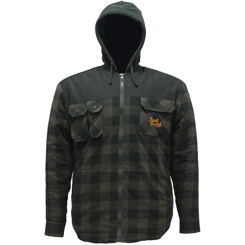 Prologic Bank Bound Shirt Jacket XL Green/Black - Vannavstøtende jakke