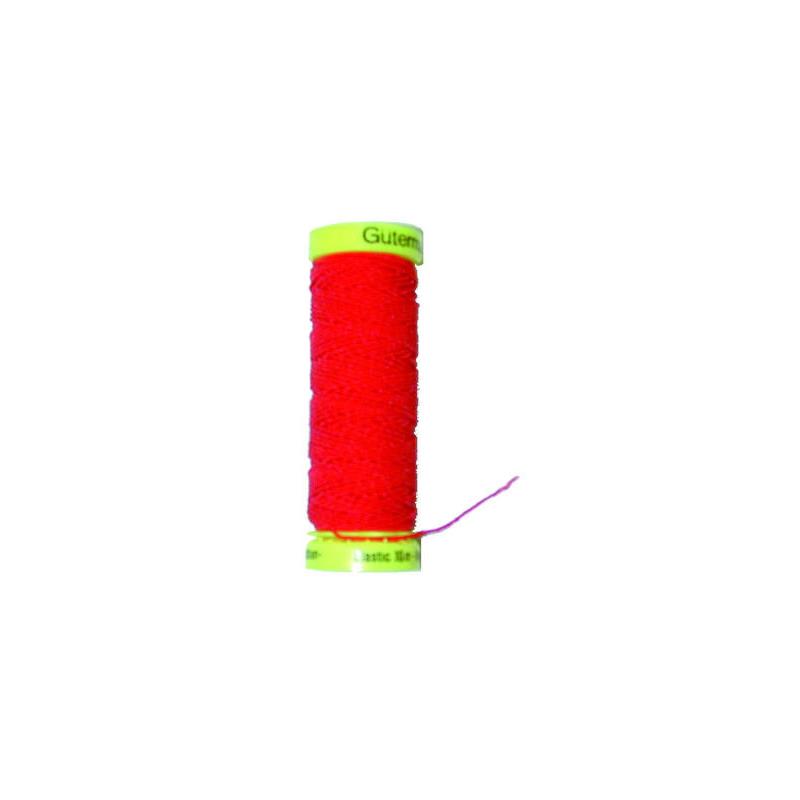 Reketråd elastisk 10 meter - rød