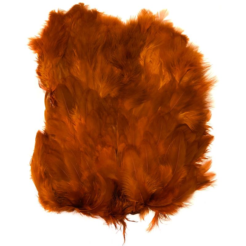 Softhackle patch Burnt Orange