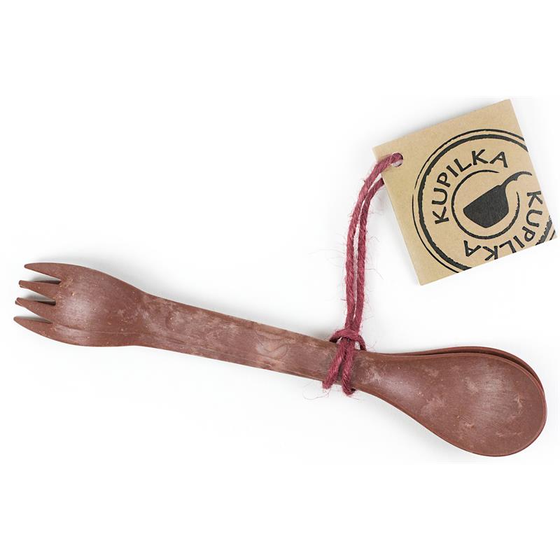 Kupilka spork 225 Cranberry 1-pack med Kupilka spork