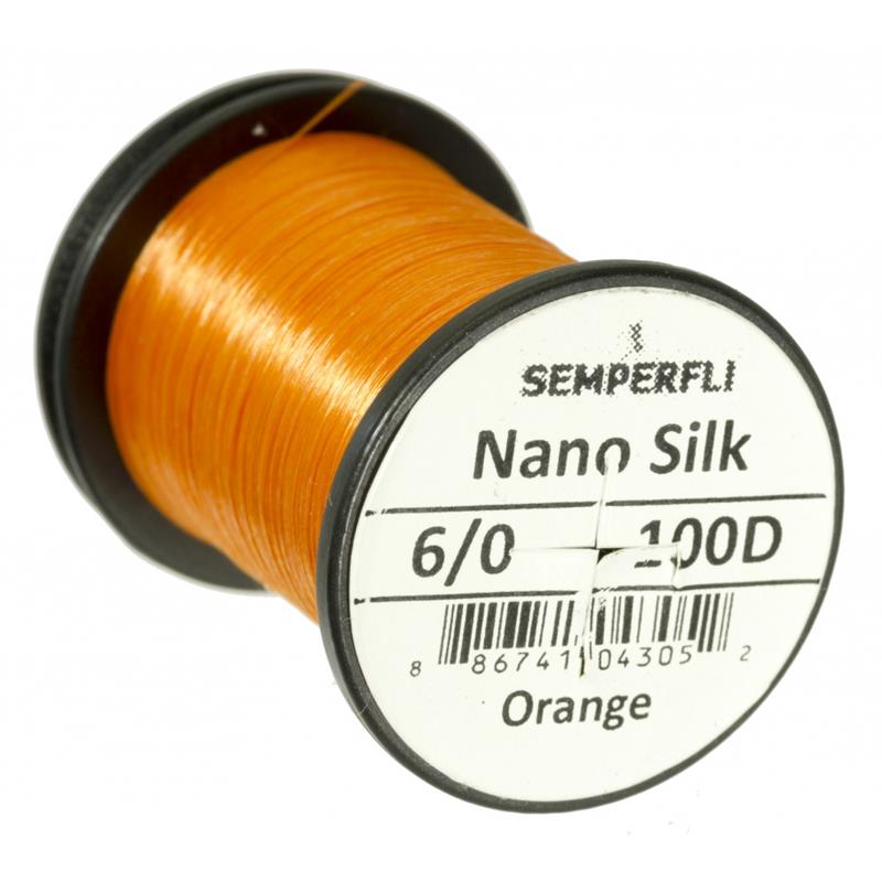 Semperfli Nano Silk Predator 100D 6/0 Orange