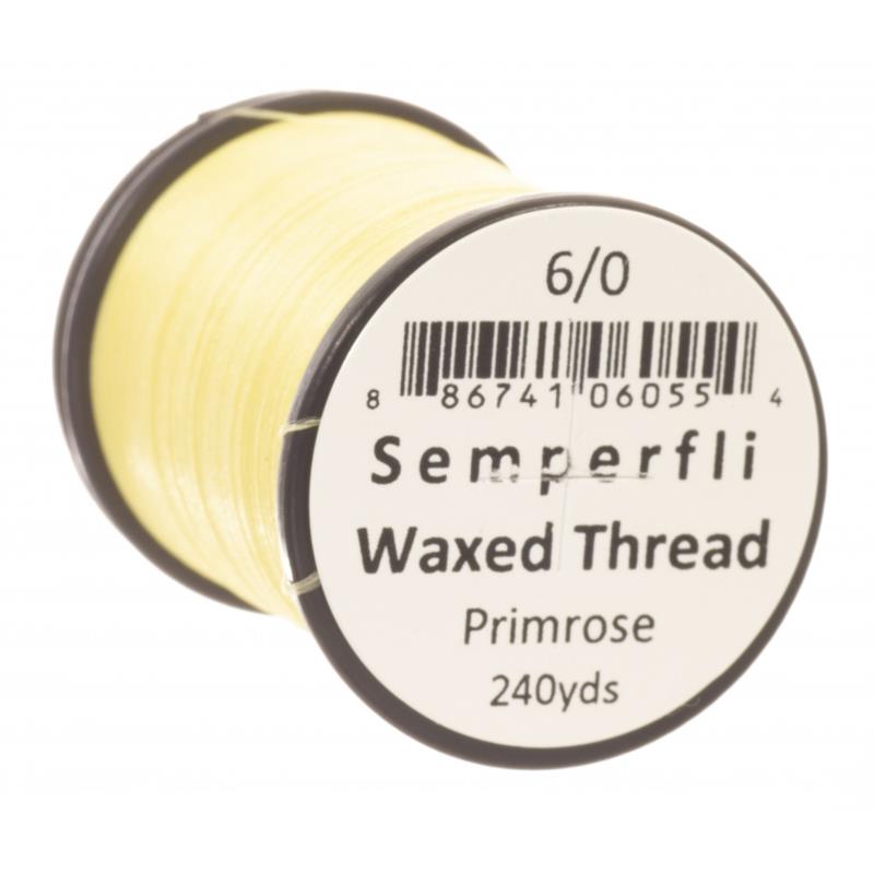 Semperfli Classic Waxed Thread Primrose 6/0