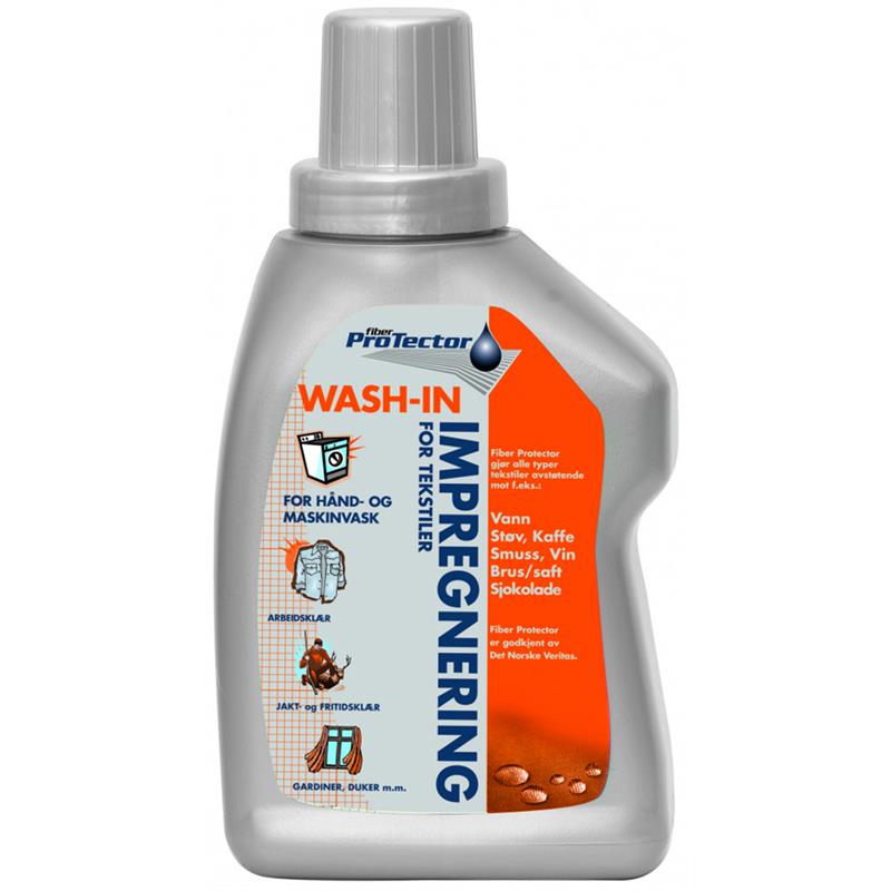 Fiber ProTector Wash-in 500ml. Impregnering for alle typer tekstiler