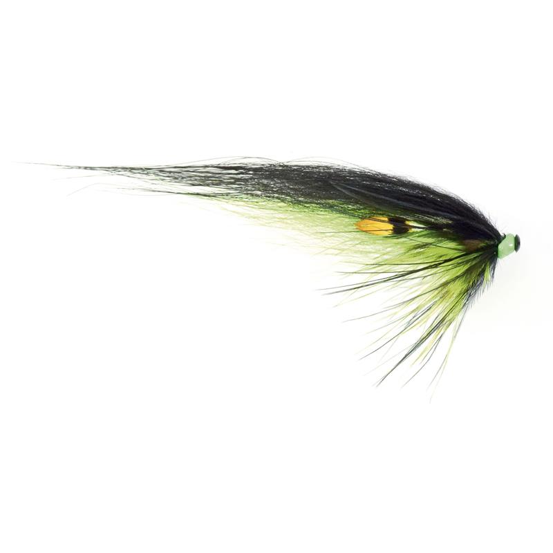 Micro Series Black Green Helmet 3cm Mikael Frödin Fly Design