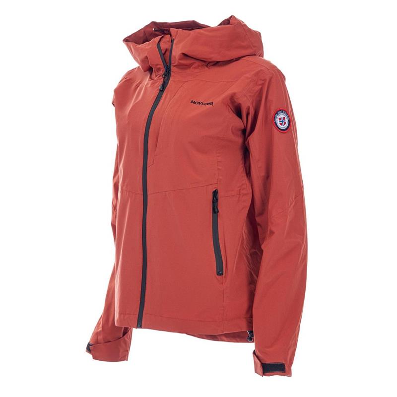 MoveOn Lyngen jakke 38 Brent Orange Turjakke for dame