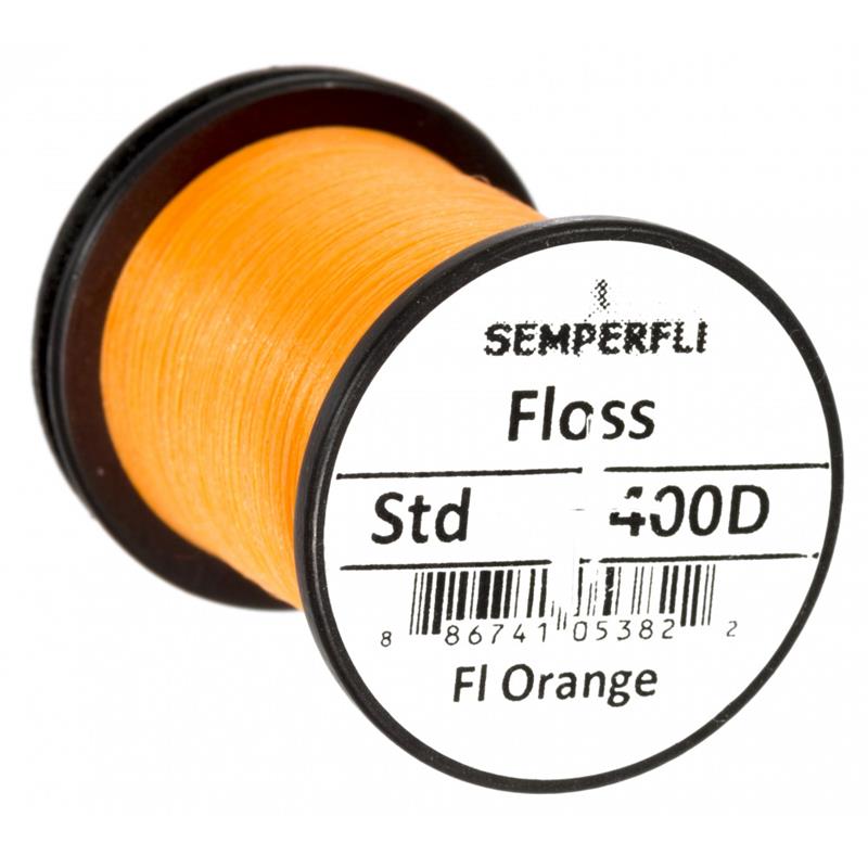Semperfli Fly Tying Floss 400D Fluoro Orange