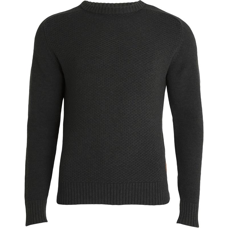 Tufte Bambull Blend Sweater M Deep Forest Melange - unisex