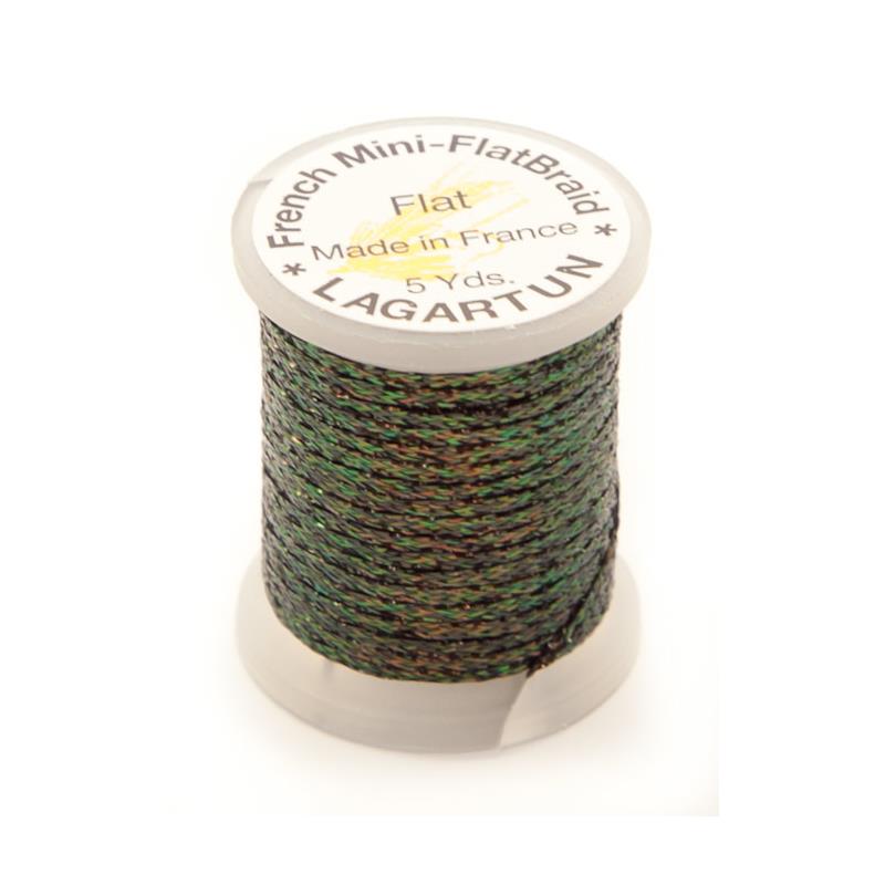 Lagartun Mini-Flatbraid - Black Coffee