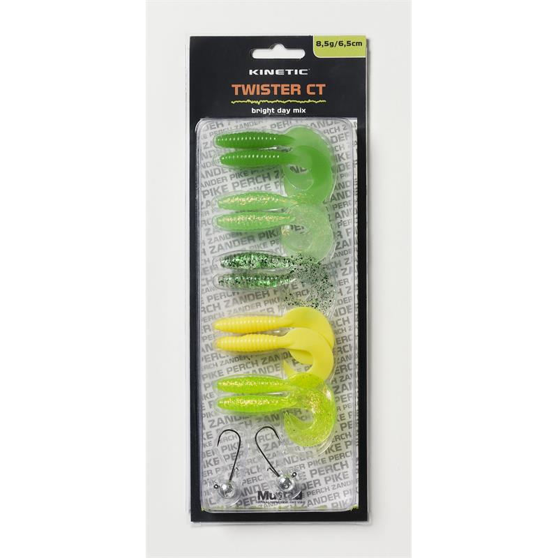 Kinetic Twister CT Jigg Kit 8,5g/6,5cm Bright Day Mix