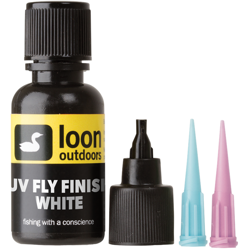 Loon UV Fly Finish White