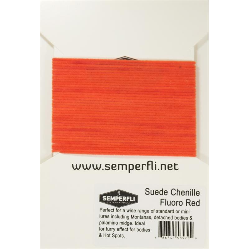 Semperfli Suede Chenille FL. Red
