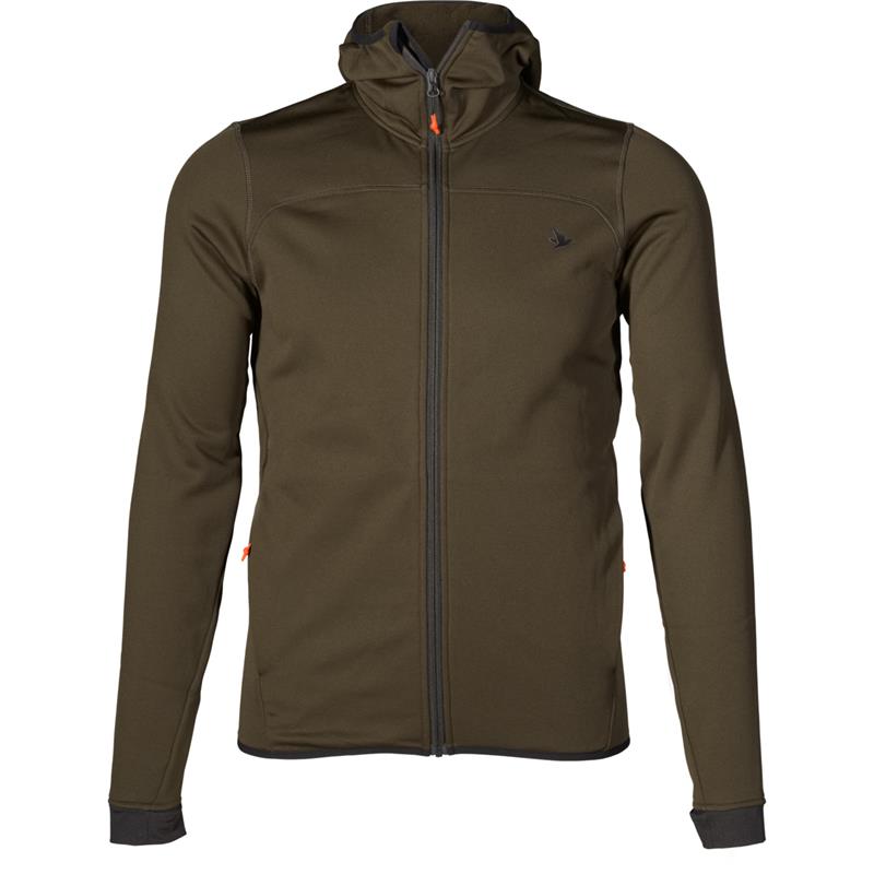Seeland Power fleece Pine Green 3XL Myk og elastisk vendbar fleecejakke