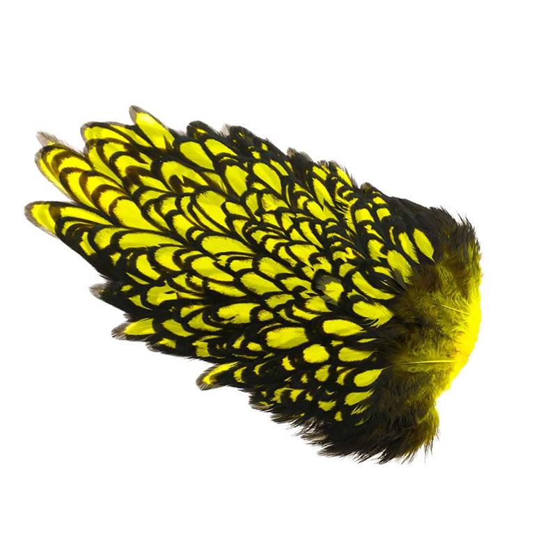Whiting American Hen Saddle Yellow