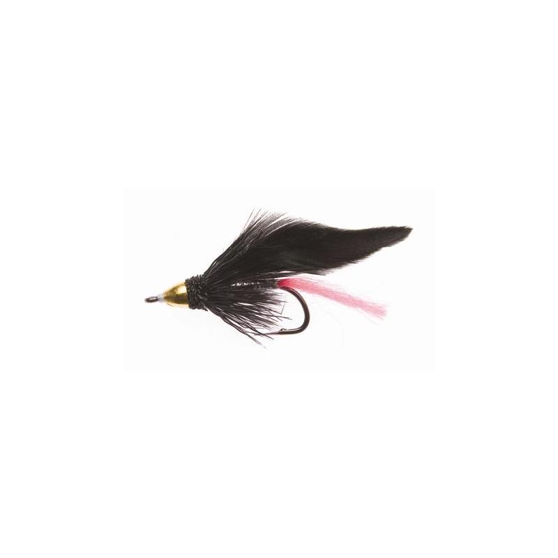 Muddler Minnow Cone Black #10 Kjøp 12 fluer få gratis flueboks