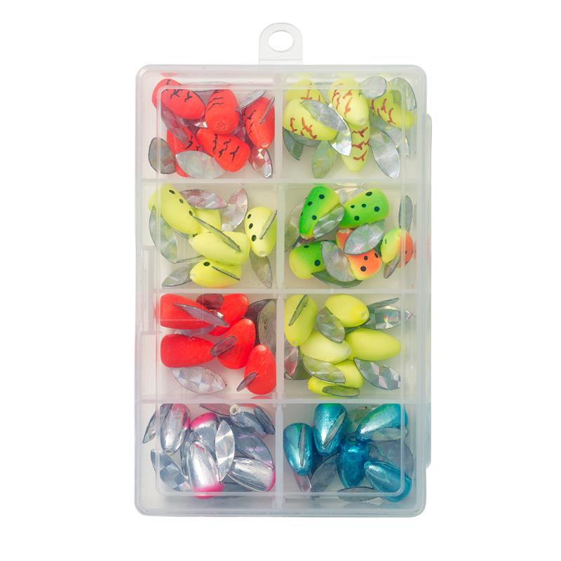 Kinetic Spin & Turn Kit L Flyteperler og spinnerblader, 40 stk